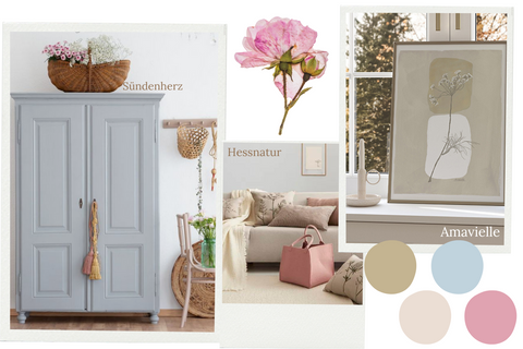 Country style colors and decoration