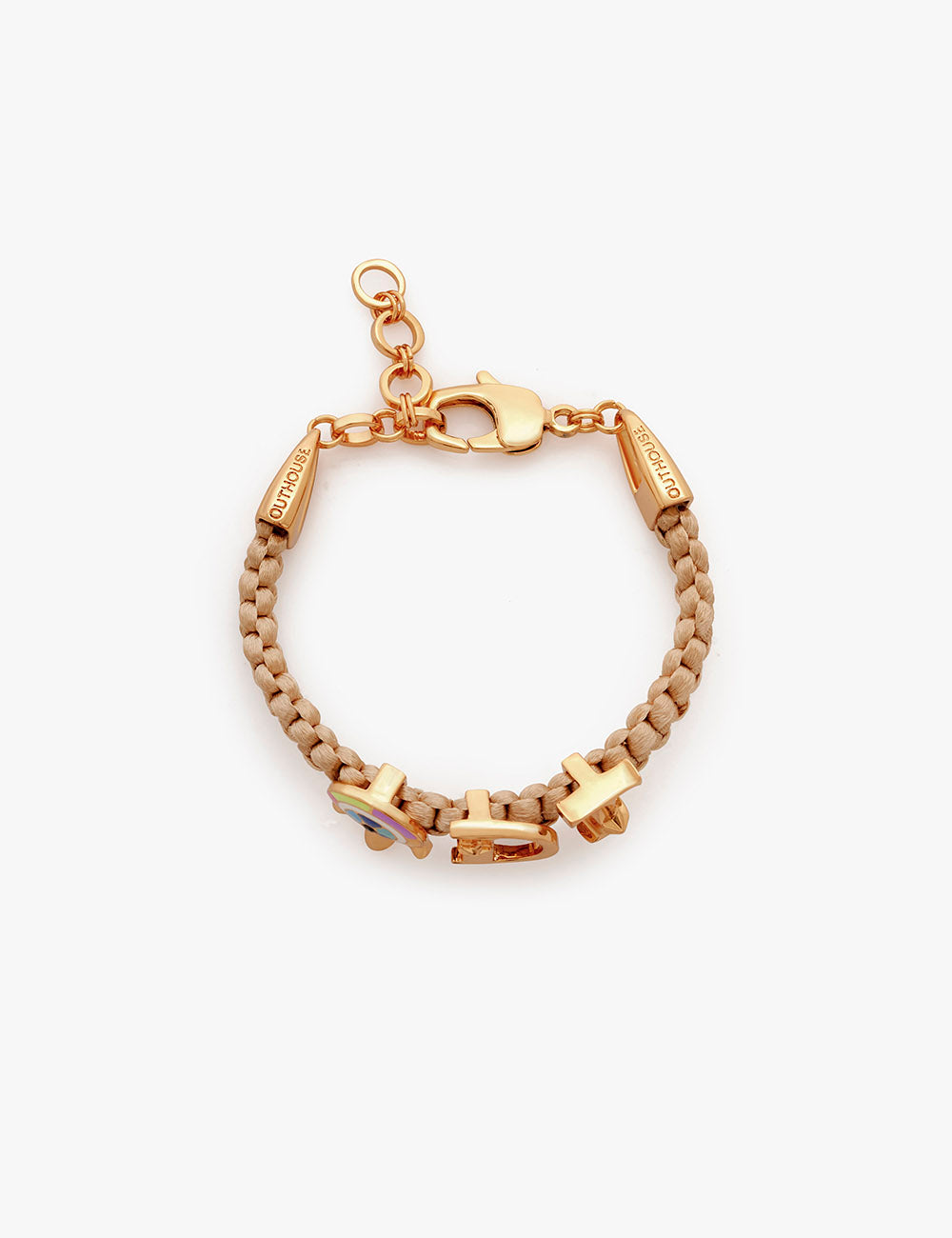 Superior quality unique design black & golden color bracelet for men - –  Soni Fashion®
