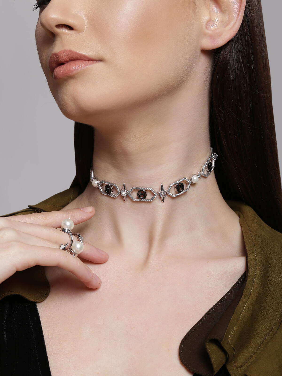 The Elegant Neckline - “V” Shaped Akoya Pearl Necklace – Ella Bee Jewelry  Studio