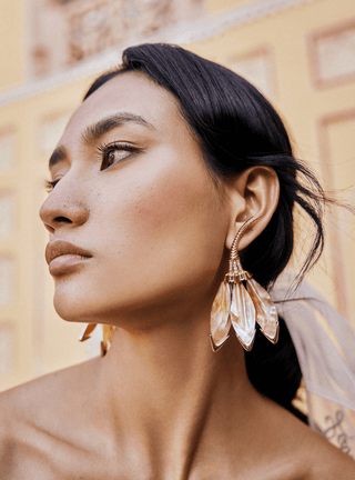 OH Poppi Dewdrop Statement Earrings – Outhouse Jewellery