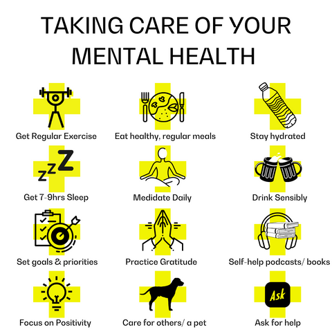 Tips on taking care of your mental health