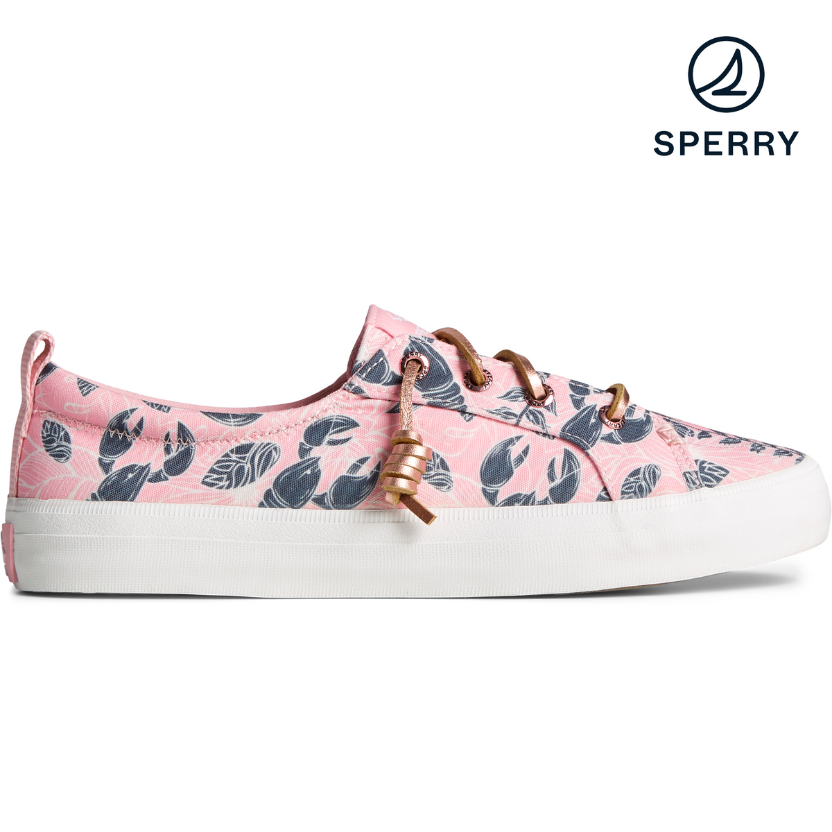 Women's Crest Twin Gore Resort Slip On Sneaker - Pink (STS88251)