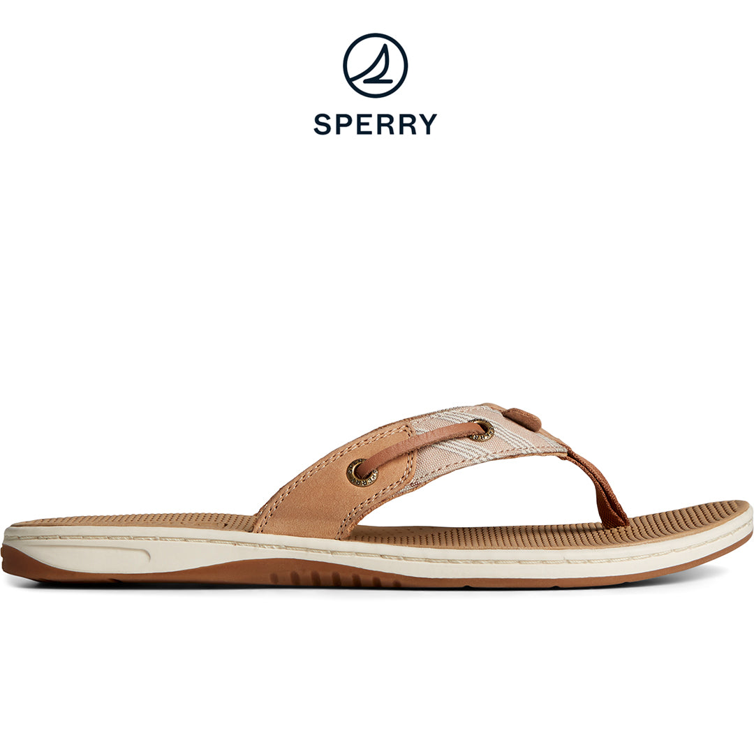 Sperry Women s Parrotfish Thong Sandal Sahara STS82816