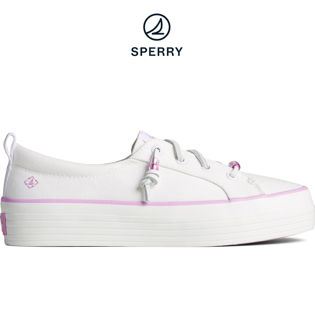 Sperry Crest Vibe Leather Platform Sneaker - Dusty Rose