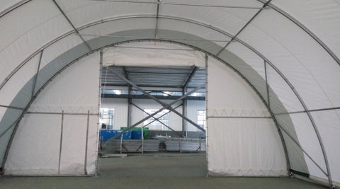 Gold Mountain Single Truss Arch Storage Shelter 304015