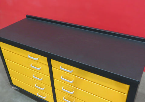 Steelman 6ft Storage Cabinet with Workbench (10 Drawers)