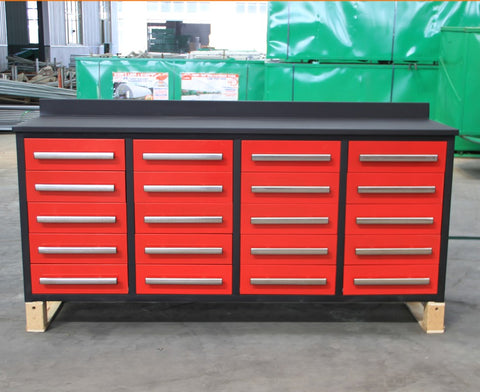 Steelman 7 FT Work Bench with 20 Drawers