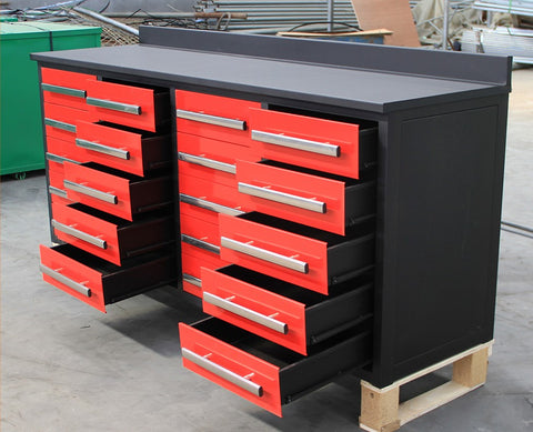 Steelman 7 FT Work Bench with 20 Drawers