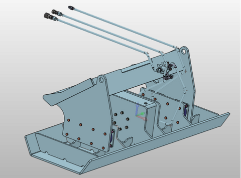 Skid Steer Plate Compactor