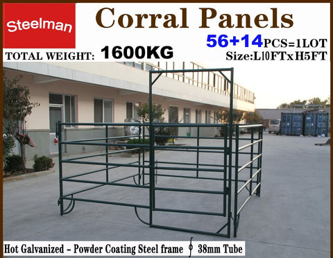 Steelman Corral Panel for Livestock