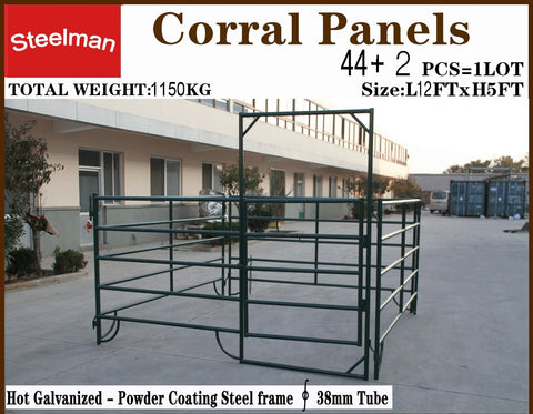 Steelman Corral Panel for Livestock