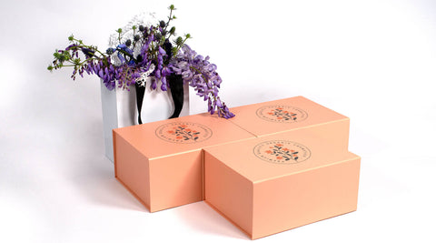 gift boxes for her Peach gift box