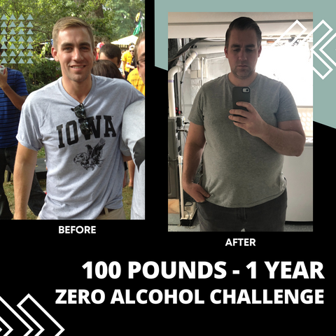 Before and After Alcohol Weight Loss