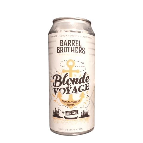 Barrel Brothers Blonde Voyage Non Alcoholic Blonde Ale