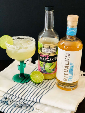 Non-Alcoholic Margarita with Ritual Tequila Alternative