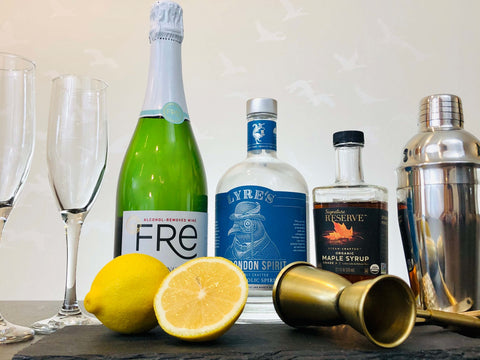 Non-Alcoholic French 75 Ingredients