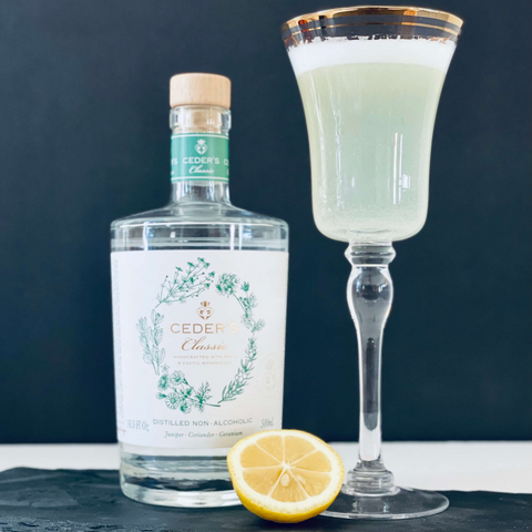 Cedar’s Non-Alcoholic Gin Fizz Cocktail