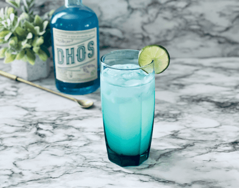 DHOS Gin Free Gin Rickey Cocktail