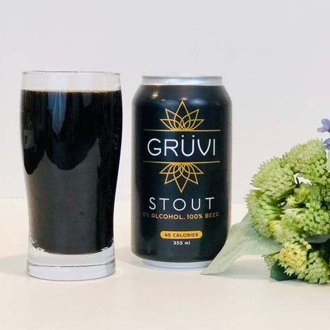 Gruvi Non-Alcoholic Stout Beer
