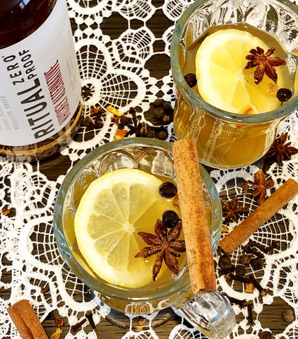 Alcohol-Free Hot Toddy Beverage