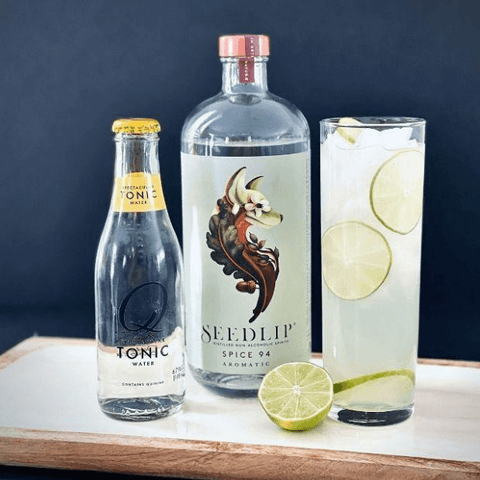 Non-Alcoholic Gimlet Recipe with Seedlip Spice 94