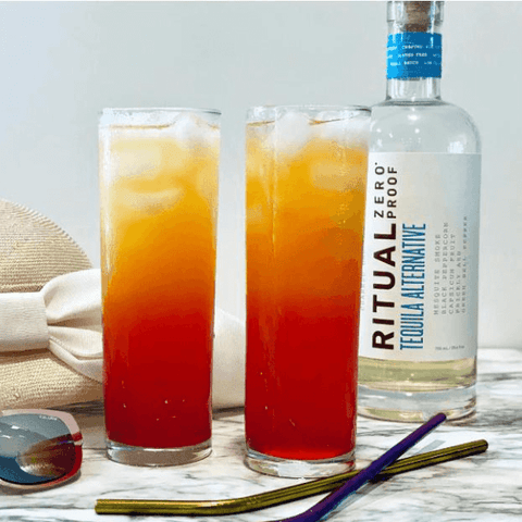 Ritual Virgin Non-Alcoholic Tequila Sunrise Cocktail