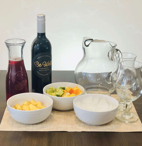 Non-Alcohol Red Sangria Ingredients