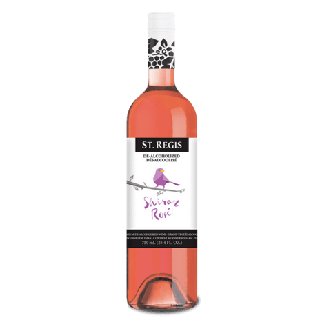 St. Regis Non-Alcoholic Wine Review Shiraz Rose
