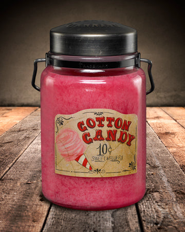 COTTON CANDY Classic Jar Candle-16oz – McCall's Candles