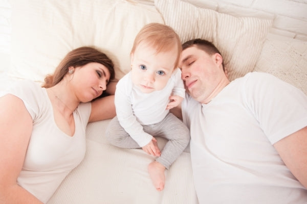 Sleep deprived parents can get more rest by making simple changes