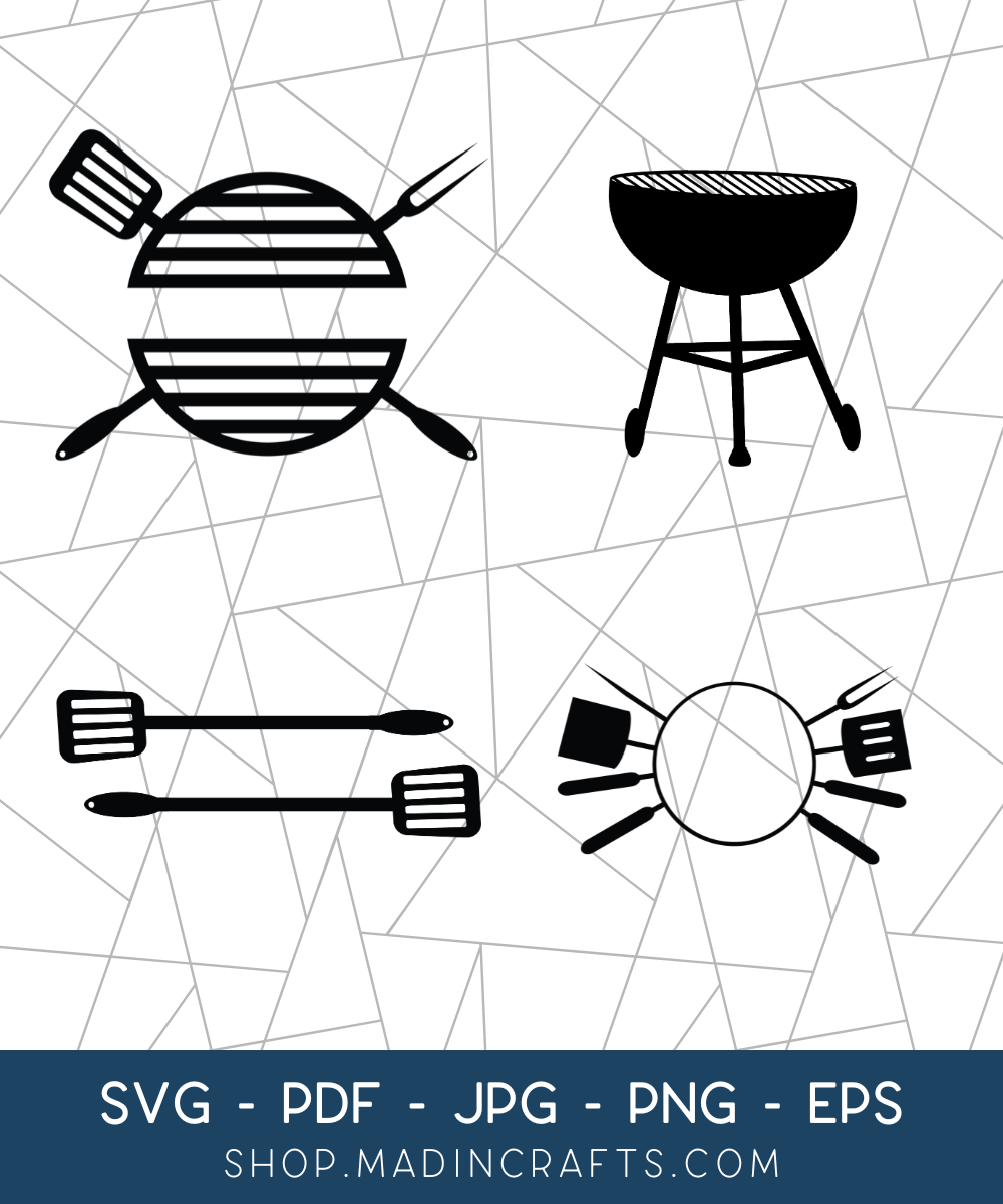 FREE BBQ Grill svg and png files  Patterned vinyl, Vinyl decor, Budget  crafts