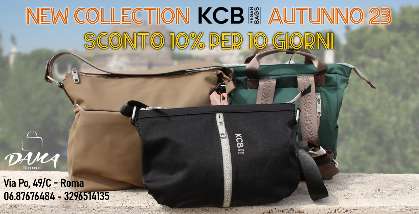 collezione autunno 2023 KCB Vegan Bags