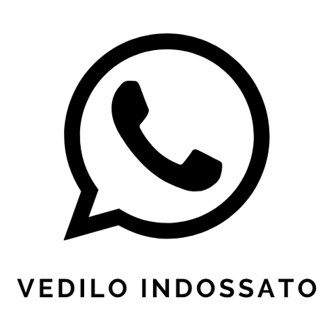 Vuoi vedere il capo indossato? Scrivici su Whatsapp!