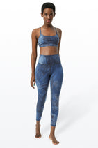 Gradient Ink Dye High Waist Legging Nav Image 13