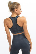 Marble Dye Seamless Racerback Bra Nav Image 17