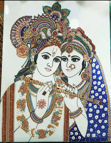 Indian God Radha and Krishna 