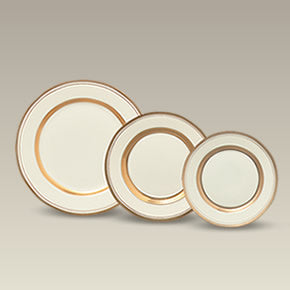 10.5 Double Gold Banded Plate for Sublimation 