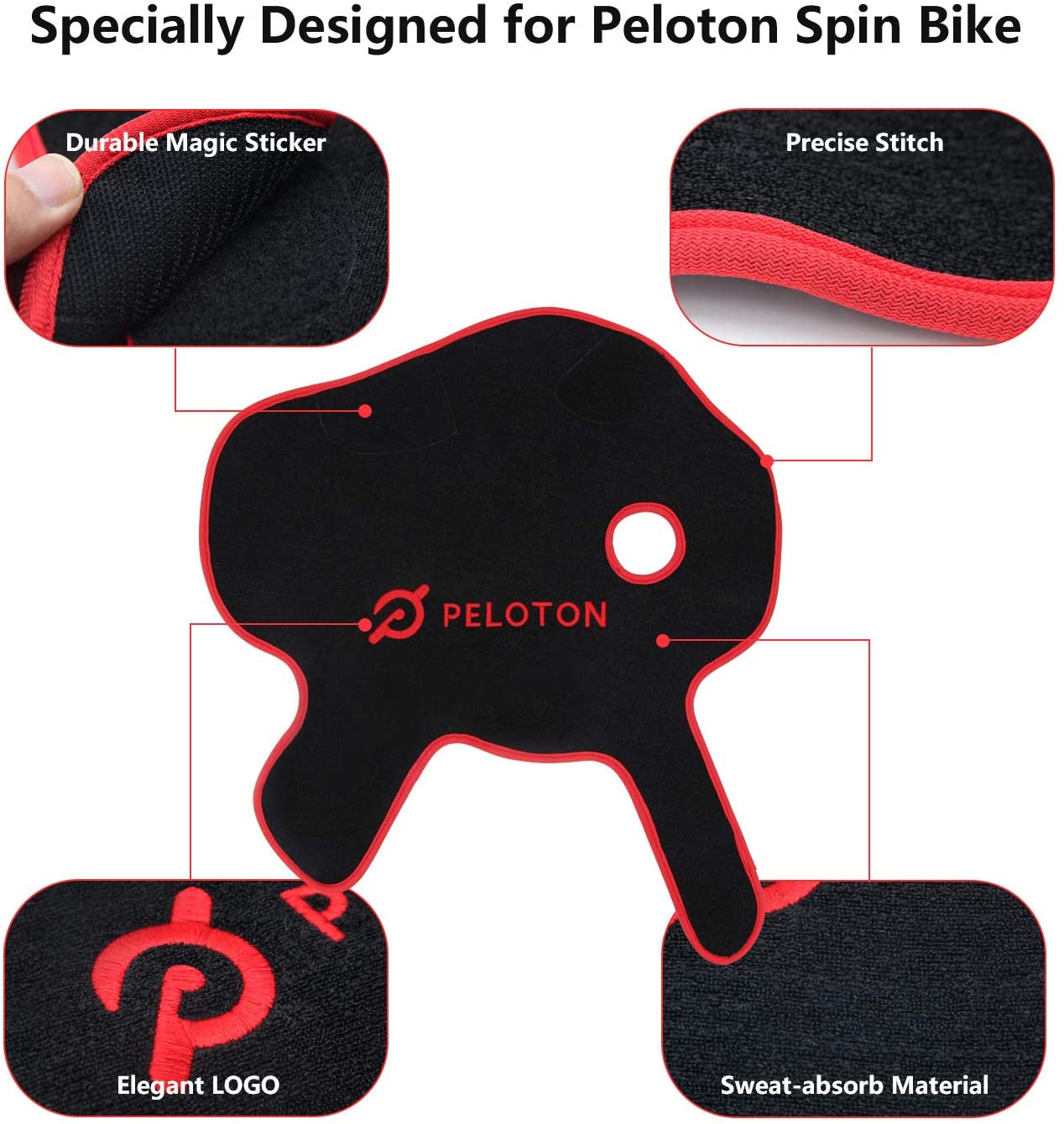 peloton bike sweat towel