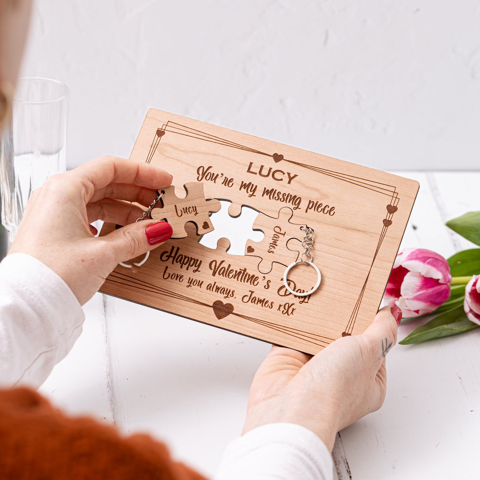 laser cut valentines gifts