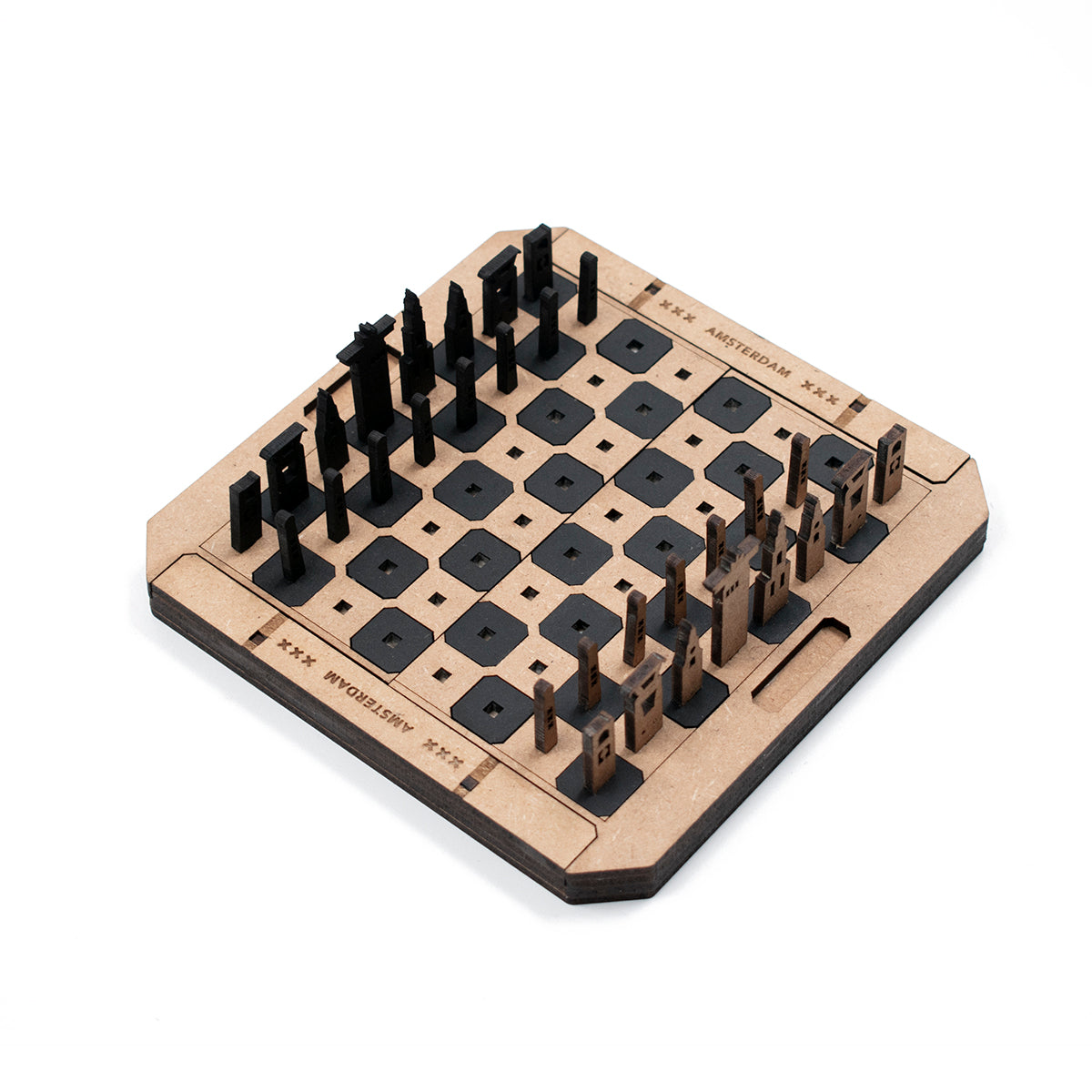 dans Moet rotatie Amsterdam stad schaakspel – MEUQ Design