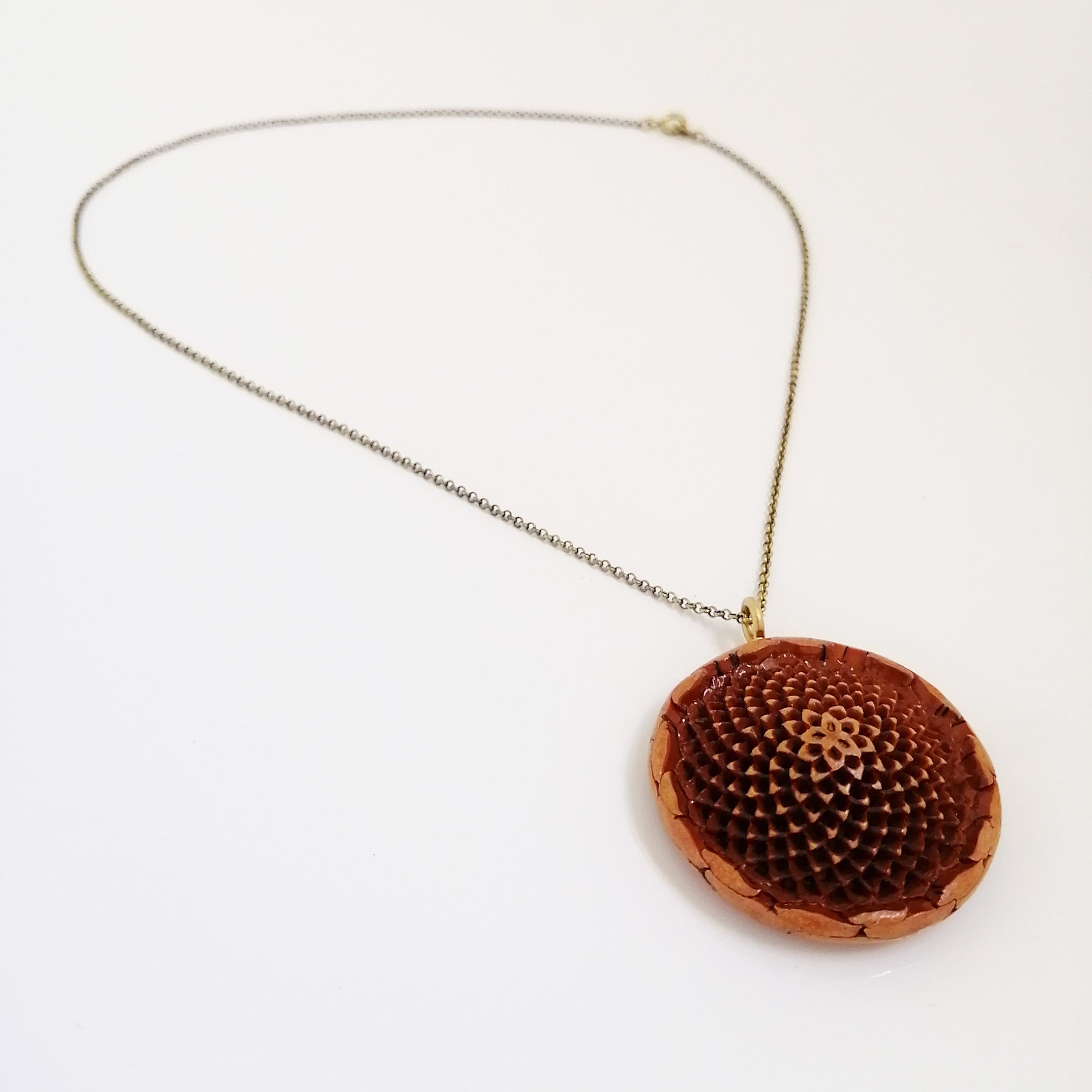 protea seed necklace