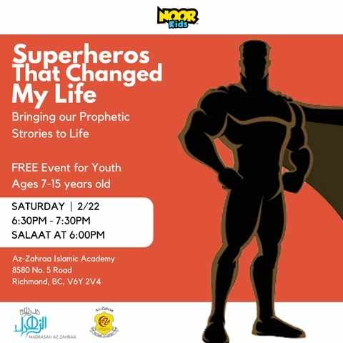 Noor Kids live event for youth at Az-Zahraa Islamic Academy