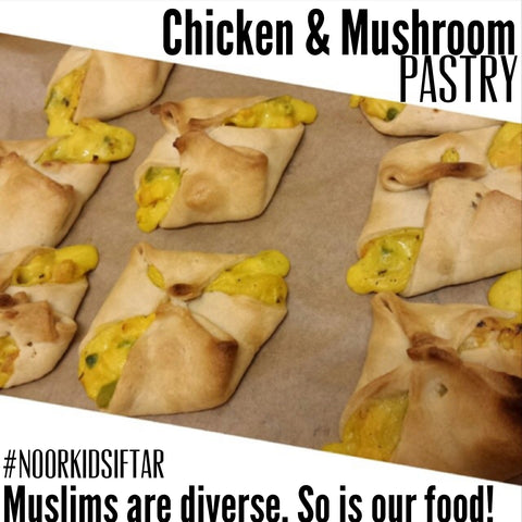 Chicken and Mushroom Pastry