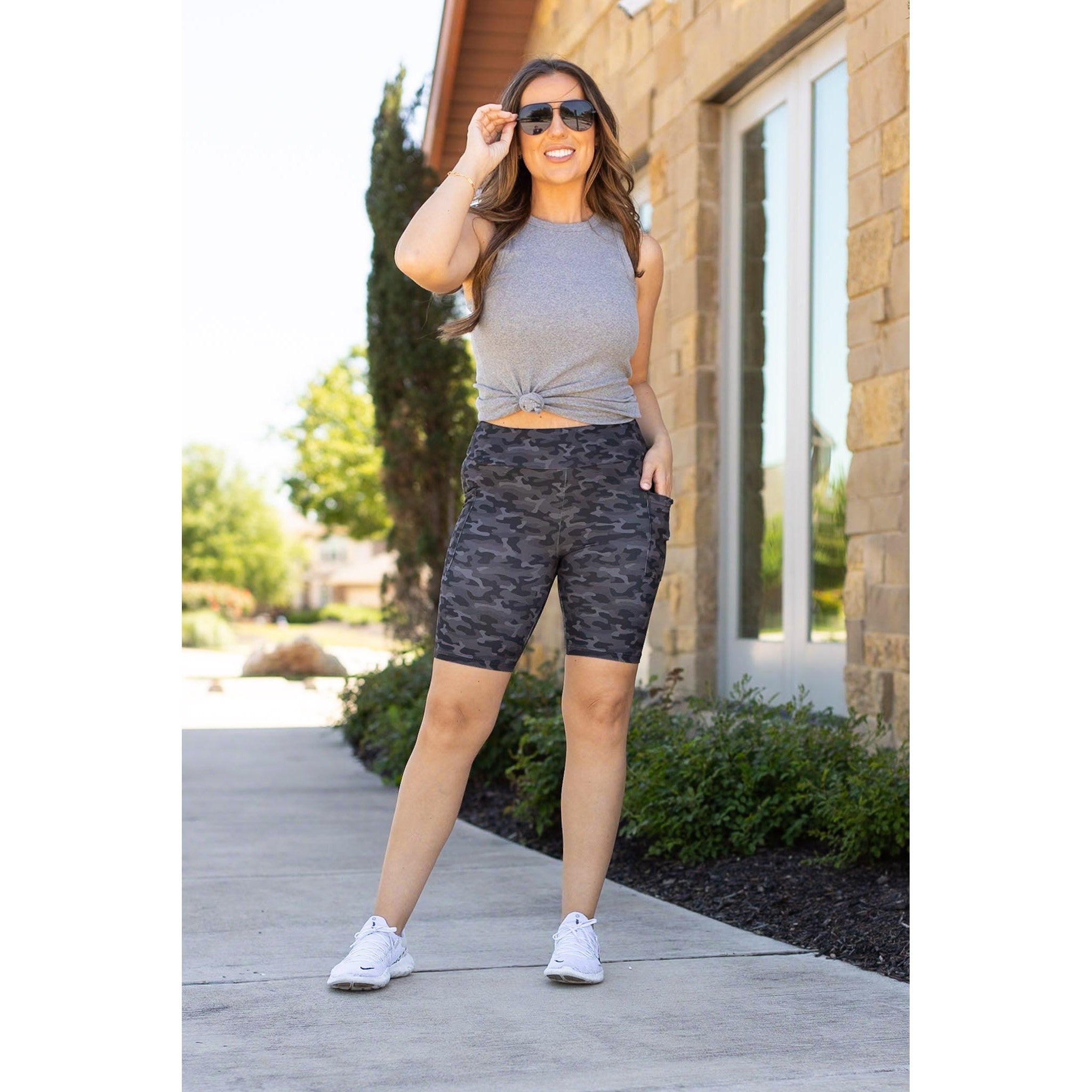 Ready to Ship | MAVERICK BIKER SHORTS - Luxe Leggings by Julia Rose®