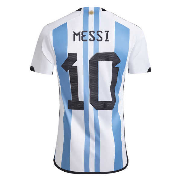 MESSI 10 - Argentina Home 3 Star World Cup 2022 - Master Quality