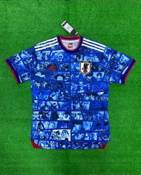 Japan Home Anime World Cup Jersey  Player Version  Indiansoccermart