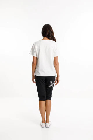 Home Lee Apartment Pants | White Paper Plane X | 3/4 Length Auckland NZ