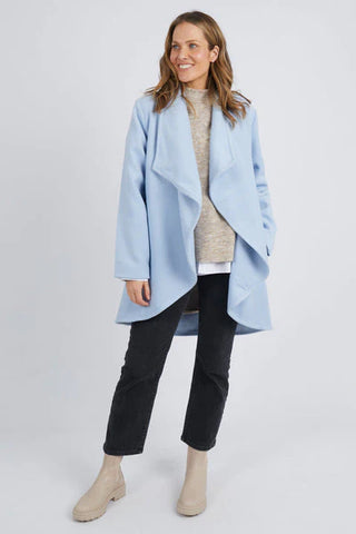 Elm Clothing NZ Abigail Coat light Blue