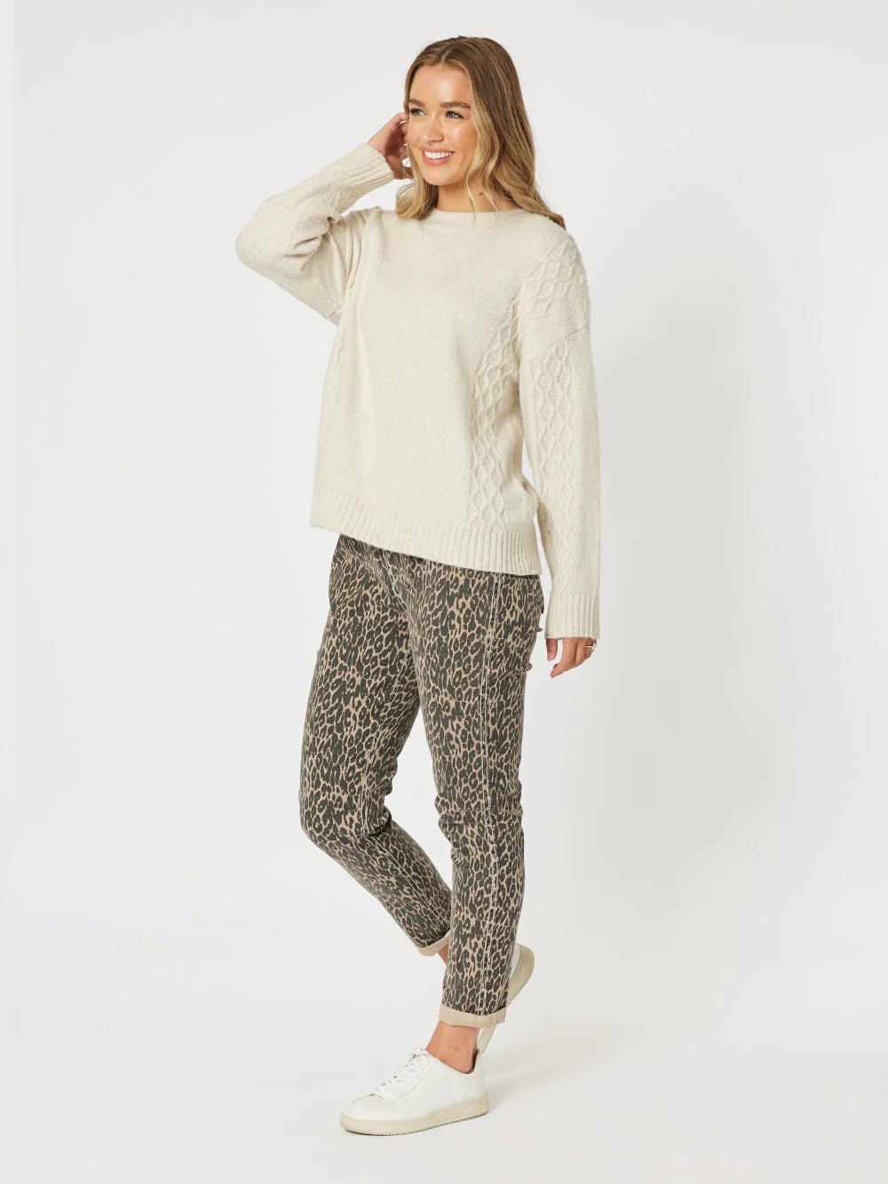 THREADZ Reversible Jean Blue/Print