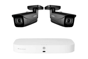 Lorex Fusion 4K 16-Camera Capable (8 Wired + 8 Wi-Fi) 2TB NVR System with Bullet Cameras - OnPoint Surveillance